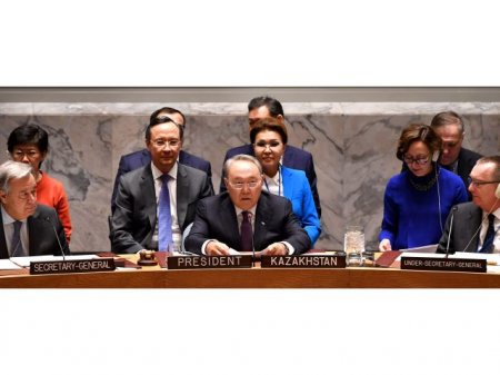 Нұрсұлтан Назарбаев: Қауіпсіз әлемге бірлесе қол жеткізуіміз керек