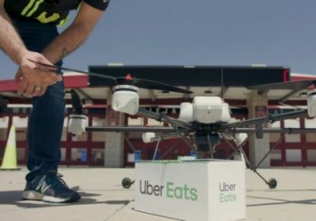 Uber тамақты дронмен жеткізу қызметін қолға алмақ