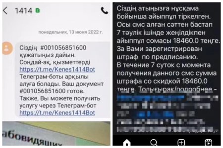 "Egov" және 1414 қызметін қолданады": Полиция алаяқтықтың жаңа түрі туралы ескертті