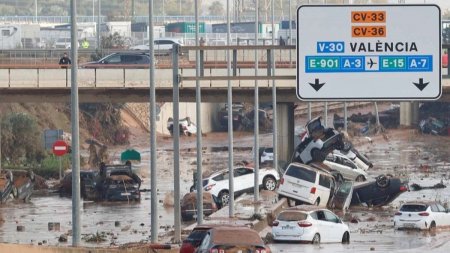 Испанияда су тасқынының салдарынан қаза болғандар саны 158-ге жетті