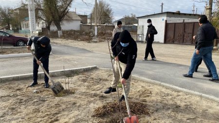 «Таза бейсенбі» акция аясында тазалық жұмыстары жүргізілді