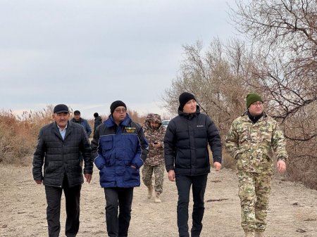 Сырдария өзені бойындағы қорғаныс бөгеттеріне мониторинг жүргізілді