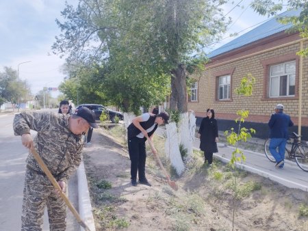 СЕНБІЛІК ЖҰМЫСТАРЫ ЖҮРГІЗІЛДІ