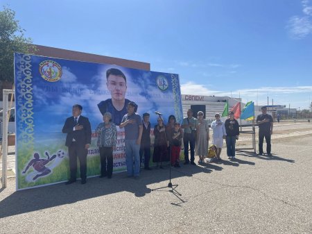 ФУТБОЛДАН ОБЛЫСТЫҚ ТУРНИР БОЛЫП ӨТТІ