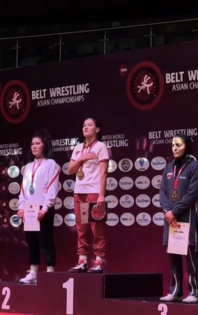 АЗИЯ ЧЕМПИОНАТЫНАН АЛТЫН ЖҮЛДЕ!