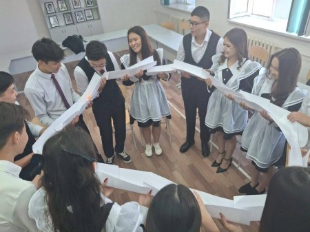 «Мақсат пен мотивация – ҰБТ-ға сенімді қадам» тақырыбында тренинг өтті