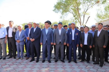 ҰЛЫ ОТАН СОҒЫСЫ АРДАГЕРІНІҢ ТОПЫРАҒЫ ТУҒАН ЖЕРІНЕ ТАБЫСТАЛДЫ