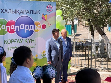 ҚАРМАҚШЫДА БАЛАЛАР МЕРЕКЕСІНЕ АРНАЛҒАН АУЛАЛЫҚ КЛУБ АШЫЛДЫ