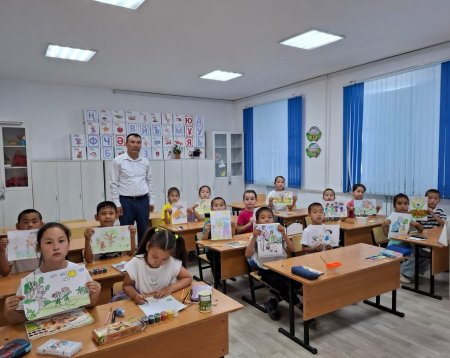 «Бақытты отбасы» жобасы аясында сурет салу сайысы өтті