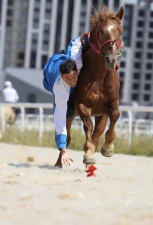 Теңге ілу: Спортшымыз жеңімпаз атанды