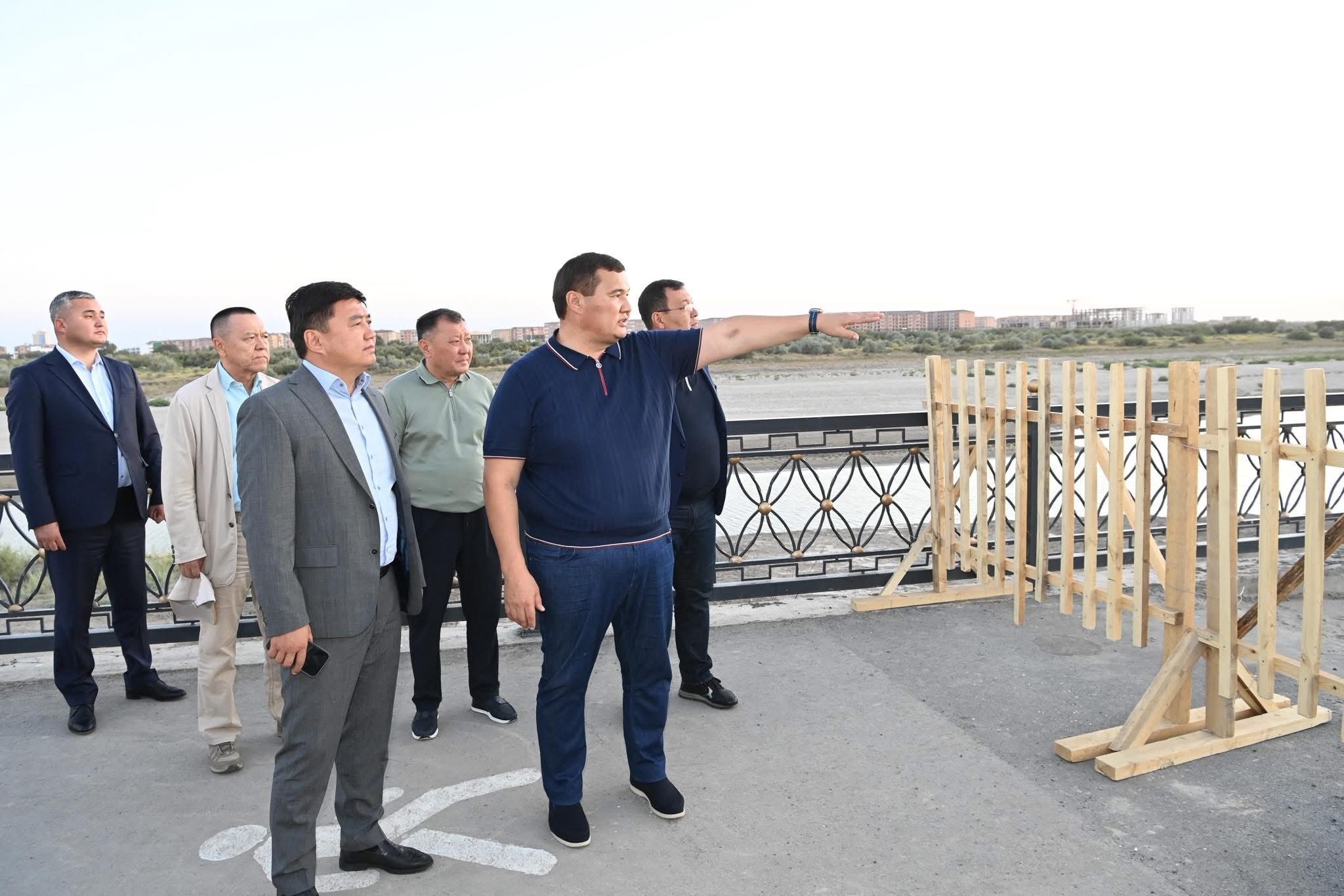 Аймақ басшысы құрылыс нысандарын аралады