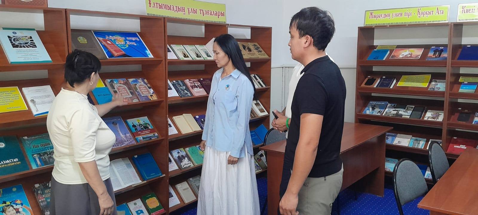 Кітап көрмесі өтті