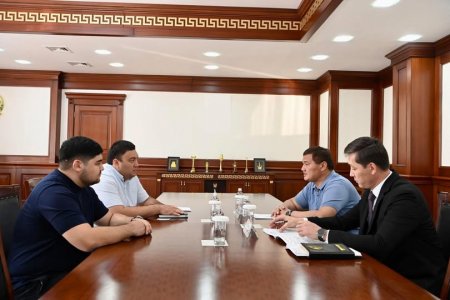 ОБЛЫС ӘКІМІ «ORIENT CERAMIC» КОМПАНИЯСЫНЫҢ ӨКІЛДЕРІМЕН КЕЗДЕСТІ