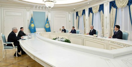 Мемлекет басшысы Бүкіләлемдік таеквондо федерациясының (WT) президенті Чунгвон Чоуды қабылдады