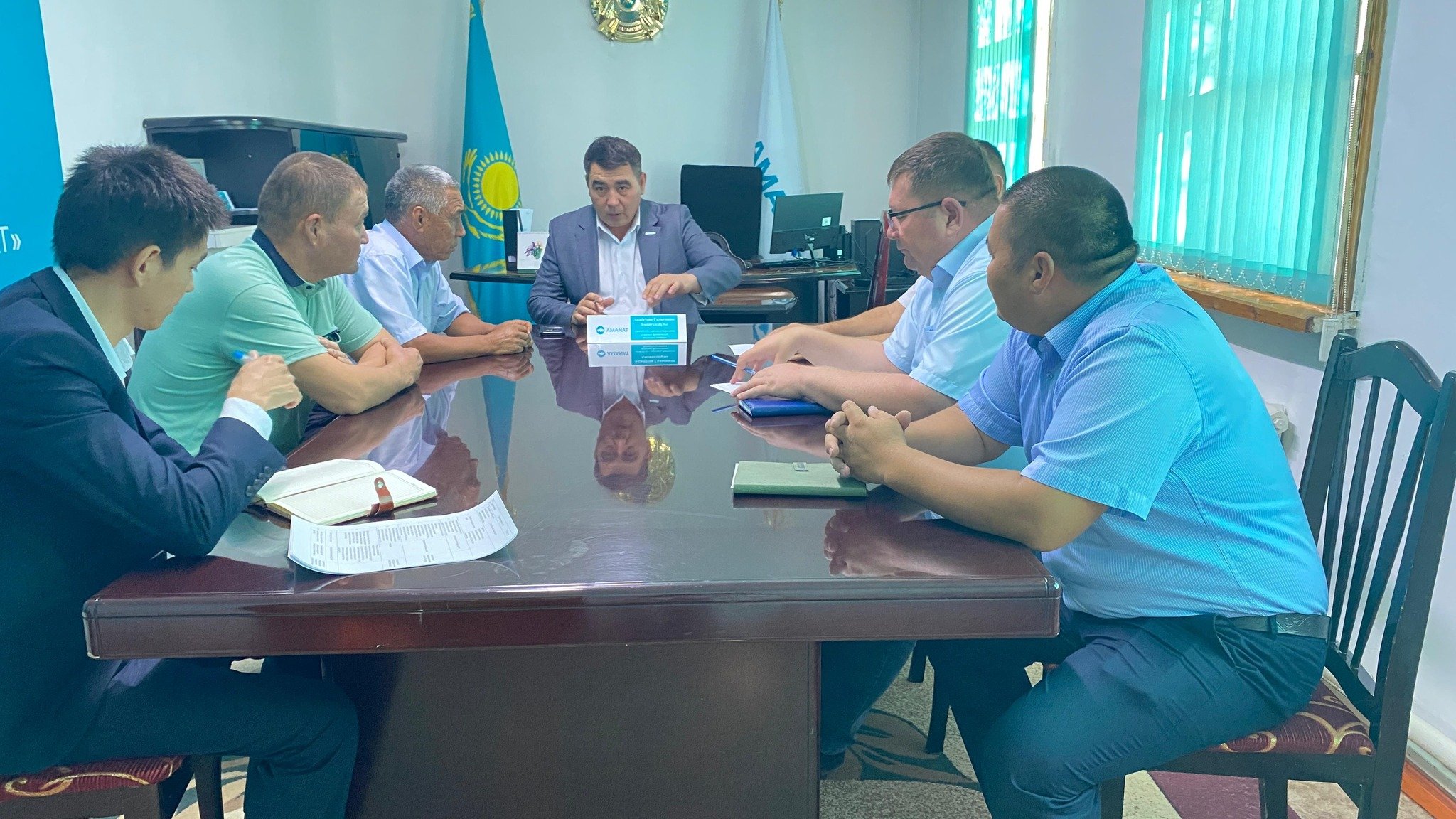"Ауыл аманаты" жобасы аясында жиналыс өтті