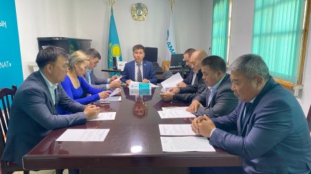ПАРТИЯЛЫҚ БАҚЫЛАУ КОМИССИЯСЫНЫҢ ОТЫРЫСЫ ӨТТІ