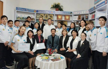 "КІТАП - AMANAT" ПАРТИЯЛЫҚ ЖОБАСЫ АЯСЫНДА ЖАҢА КІТАПТАР КӨРМЕСІ ҰЙЫМДАСТЫРЫЛДЫ