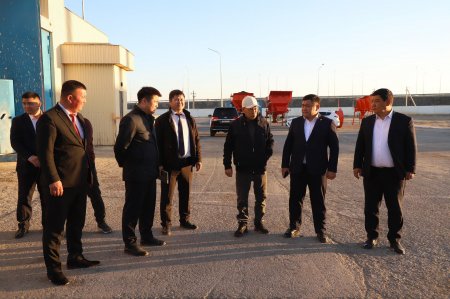 АУДАН ӘКІМІ БІРҚАТАР ҚҰРЫЛЫС НЫСАНДАРЫН АРАЛАДЫ