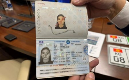 Қырғызстанда жаңа үлгідегі паспорттар беріліп жатыр