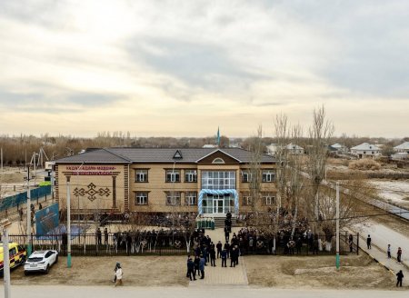 ШИЕЛІ АУДАНЫНЫҢ БЕСТАМ АУЫЛЫНДА 150 ОРЫНДЫҚ КЛУБ АШЫЛДЫ