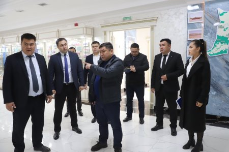 АУДАН ӘКІМІ БІРҚАТАР ӘЛЕУМЕТТІК НЫСАНДАРДЫҢ ҚҰРЫЛЫС БАРЫСЫН ТЕКСЕРДІ