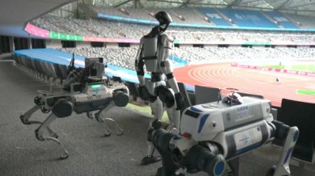 Қытайда қоғамдық тәртіпті роботтар бақылайды