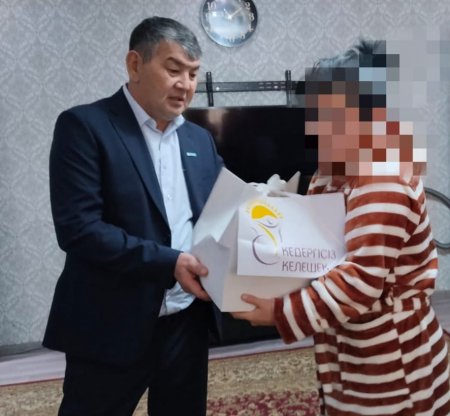 "КЕДЕРГІСІЗ КЕЛЕШЕК" ПАРТИЯЛЫҚ ЖОБАСЫ АЯСЫНДА КӨМЕК КӨРСЕТІЛДІ