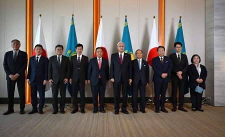 Мемлекет басшысы Жапония Парламентінің Қазақстанмен достық лигасы мүшелерімен кездесті