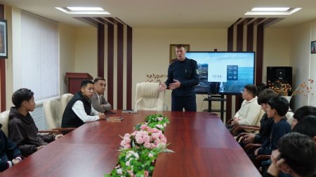 «Заң мен тәртіп» қағидасы аясында студенттермен профилактикалық кездесу өтті