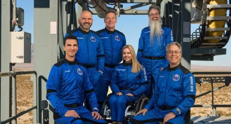 Әлемде алғаш рет арбаға таңылған әйел ғарышқа ұшты