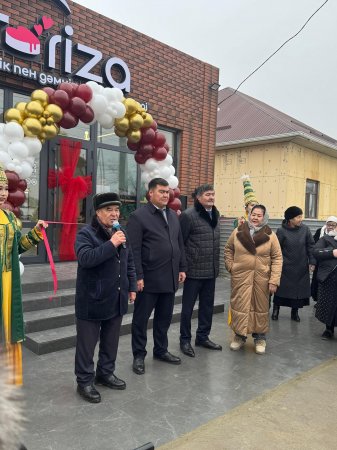 "Ауыл аманаты": жобасы аясында жаңа кәсіпкерлік нысан ашылды