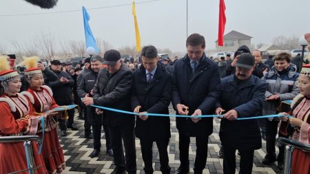 ЖАҢАҚОРҒАН АУДАНЫНДА ЕКІ ЖАҢА СПОРТ КЕШЕНІ ПАЙДАЛАНУҒА БЕРІЛДІ