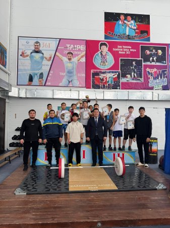 Ауыр атлетикадан аудандық ашық біріншілік өтті