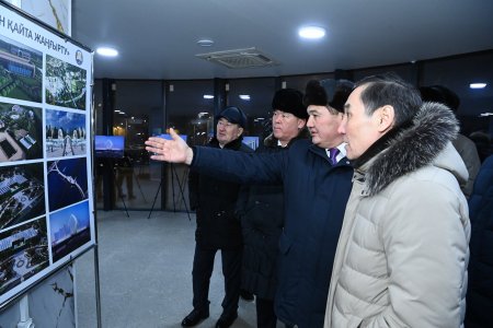 АЙМАҚ БАСШЫСЫ ПРЕЗИДЕНТ САЯБАҒЫН ҚАЙТА ЖАҢҒЫРТУ ЖҰМЫСТАРЫМЕН ТАНЫСТЫ