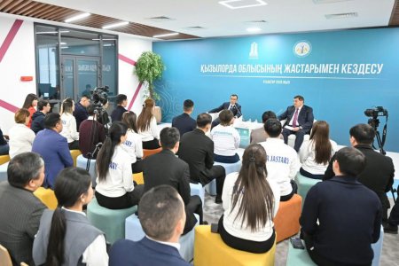 Сенат Төрағасы Қызылорда облысының креативті және дарынды жастарымен кездесті