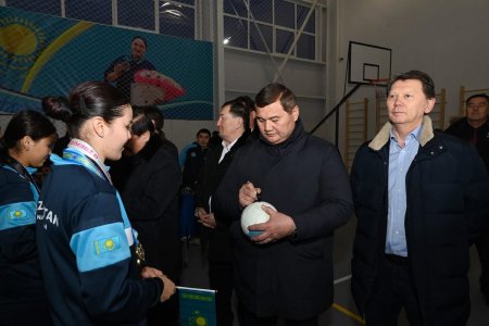 КЕЛІНТӨБЕ АУЫЛЫНДА ЖАҢА СПОРТ КЕШЕНІ АШЫЛДЫ