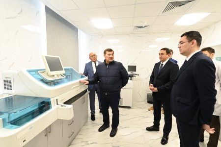 АЙМАҚ БАСШЫСЫ ORHUN MEDICAL ОРТАЛЫҒЫНЫҢ ЖҰМЫСЫМЕН ТАНЫСТЫ