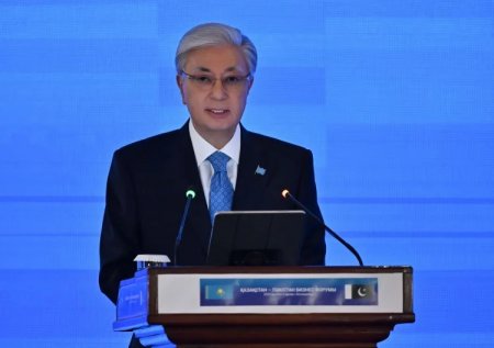 Президент Қасым-Жомарт Тоқаев пен Премьер-министр Шахбаз Шариф Қазақстан-Пәкістан бизнес форумына қатысты