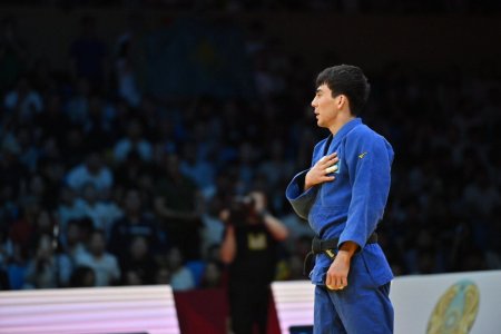 Grand Slam: Дзюдошы Аман Бақытжан Париждегі турнирде қола жүлдегер атанды