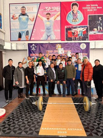 Ауыр атлетикадан аудандық біріншілік өтті