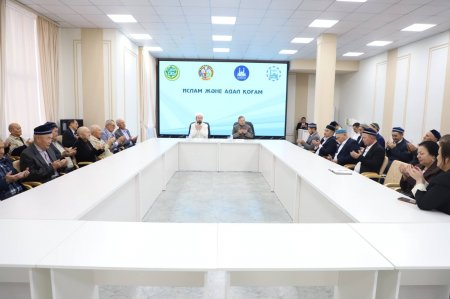 «Ислам және адал қоғам» тақырыбында мазмұнды кездесу өтті