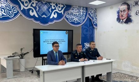 «Заң мен Тәртіп” қағидаты аясында кездесу өткізілді