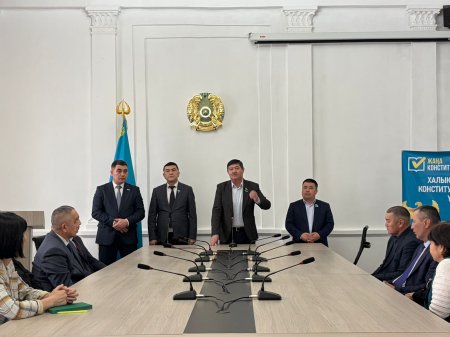 ЖАҢА КОНСТИТУЦИЯ – ЖАҢА ҚАЗАҚСТАННЫҢ БЕРІК НЕГІЗІ