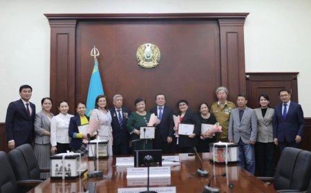 ҮЕҰ ӨКІЛДЕРІ МАРАПАТТАЛДЫ