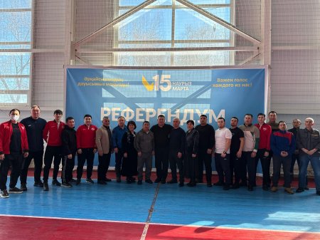 15 наурыз – референдумға орай ұлттық спорт түрлерінен жарыс өтті