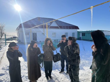 ТУРИСТЕР ҚАРМАҚШЫ АУДАНЫНДА