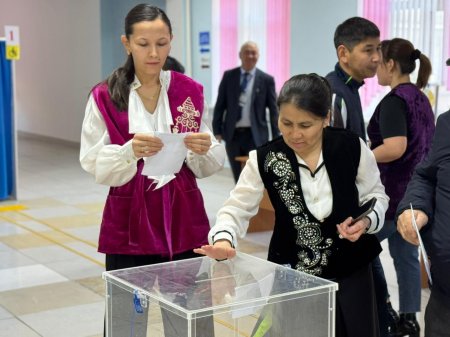 РЕФЕРЕНДУМ ПРОЦЕСІН 2633 БАЙҚАУШЫ БАҚЫЛАП ОТЫР