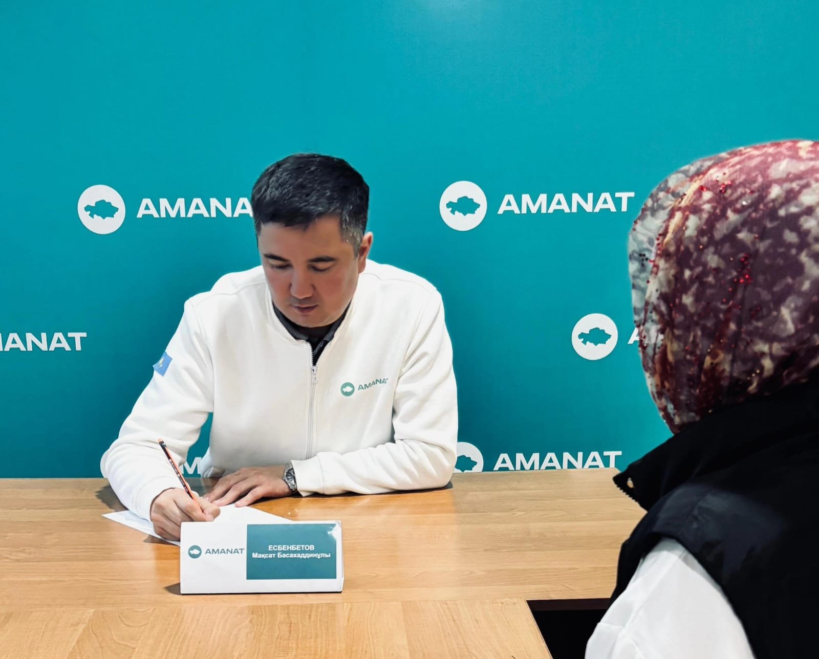 Қабылдауда өзекті мәселелер көтерілді