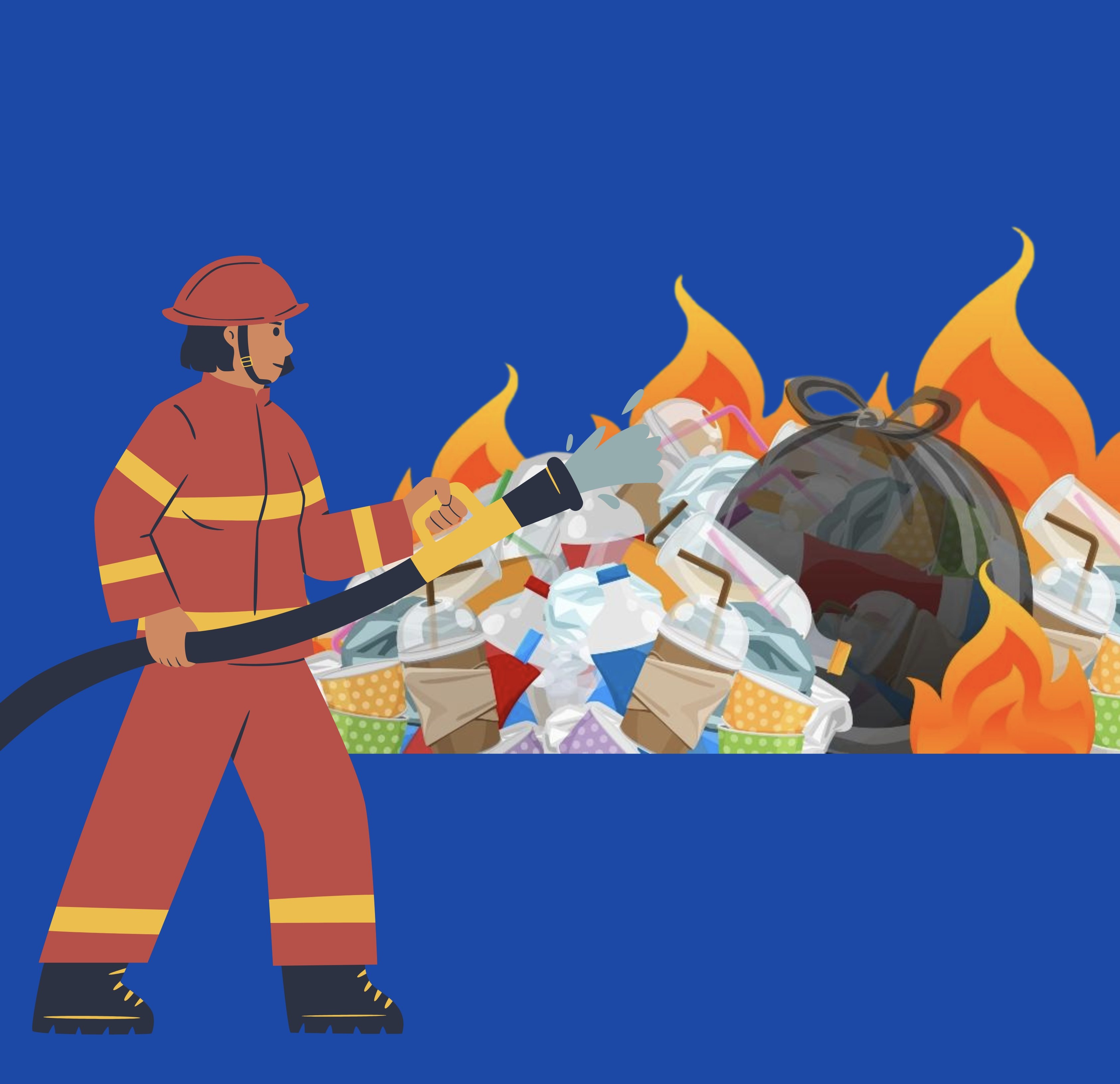 Қоқыс өртеу – қауіпті әрекет