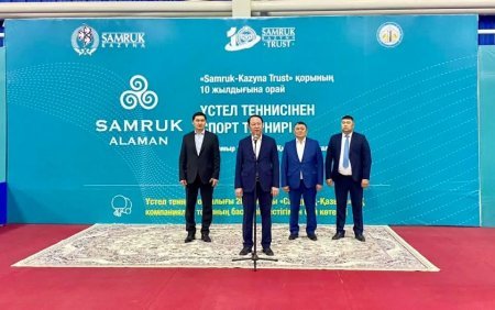 Қызылордада үстел теннисінен облыстық турнирдің ашылу салтанаты өтті